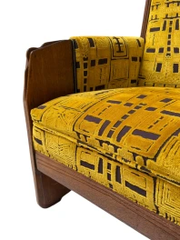 Art Deco Amsterdamse School Lounge Chair by Cornelis van der Sluys, 1918